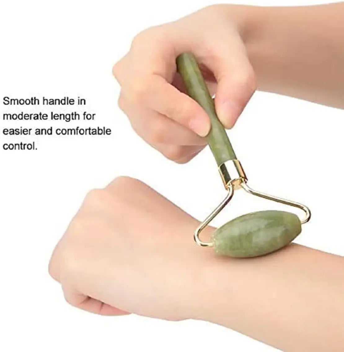 Velvio facial roller and gua sha set for face sculpting